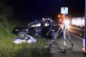 Schwerer VU A 4 Rich Olpe kurz vor AS Koeln Klettenberg P093